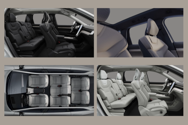 Volvo EX90 seats and comfort